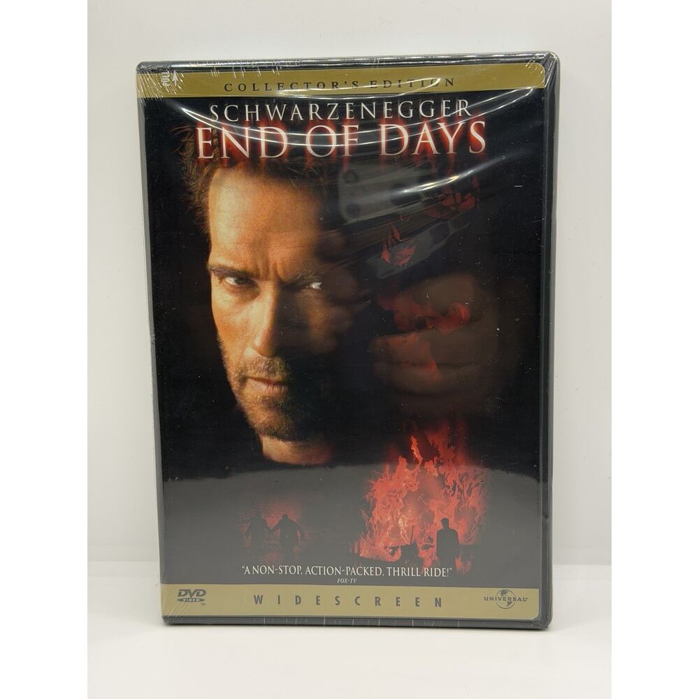 End Of Days Widescreen Collector’s Edition Arnold Schwarzenegger DVD Sealed New